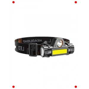 300 Lümen USB Şarjlı LED Kafa Lambası - Mıknatıslı