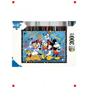 300 Parça Çocuk Yapbozu - Sevilen Çizgi Karakter