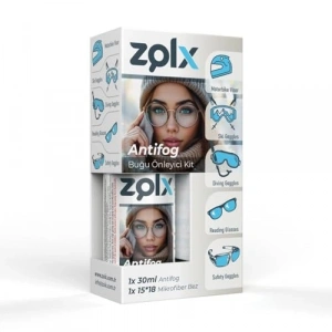 30ML Buğu Önleyici Antifog Kit ve 15x18 Tezleme Bezi Seti