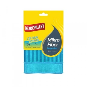 30x30 cm Kir Sökücü Tasarıma Sahip 2li Krofiber Banyo Bezi Seti