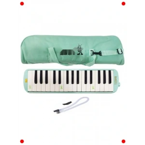 32 Tuşlu Melodika –  Yeşil Bez Çantalı