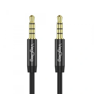 3.5mm Jack TRRS Hi-Fi AUX krofon ve Ses Kablosu 5 Metre