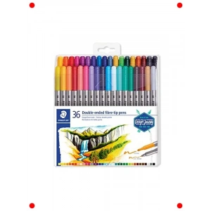 36lı Çift Uçlu Keçeli Kalem Seti