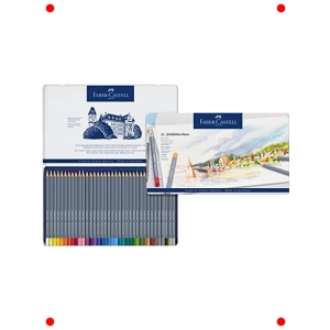 36lı Suda Çözünebilir Sulu Boya Kalemi Seti