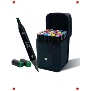 36 Renk Çift Taraflı Marker Kalem Seti