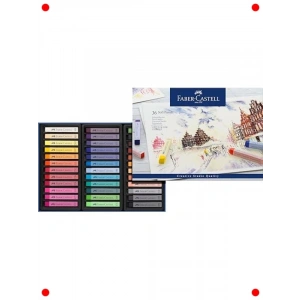 36 Renk Toz Yumuşak Pastel Boya Seti