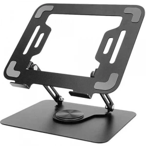 360 Derece Dönen Katlanabilir Laptop Standı, Alüminyum Tasarım