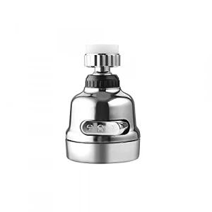 360 Derece Krom Musluk Başlığı, 3 Kademeli