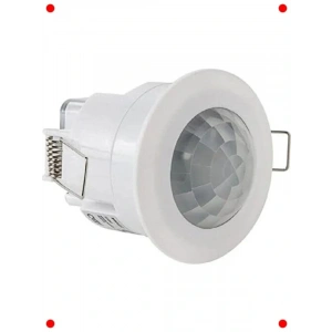 360 Derece Sıva Altı Hareket Sensörü, Beyaz