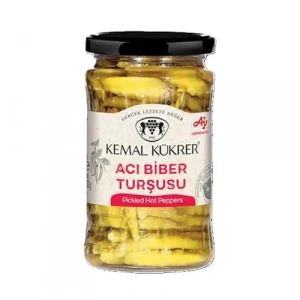 360 gr Acı Biber Turşusu, Cam Kavanozda