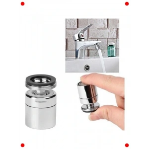 360° Oynar Başlıklı Filtreli Su Tasarruf Musluk Ucu