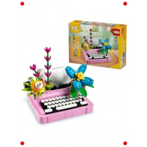 3’ü 1 Arada Çiçekli Model Yapım Seti