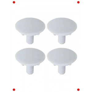 4 Adet Lavabo Delik Kapağı - Su Sızıntı Önleyici