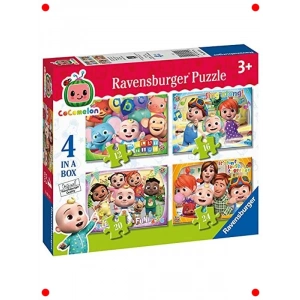 4 Farklı Temalı Çocuk Puzzle Seti