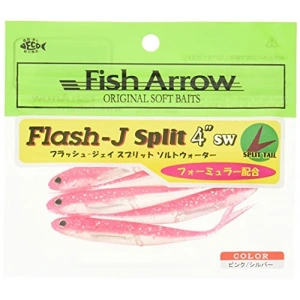 4 İnç Olta, 5 Adet/Paket, Pink/Silver Renk Seçeneği