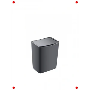 4 Litre Antrasit Dokunmatik Çöp Kovası