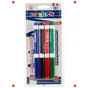 4lü Beyaz Tahta Kalemi Seti – 4 Renk 4.5 mm