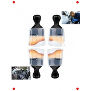 4 Parça Araç Detay Temizlik Fırça Seti