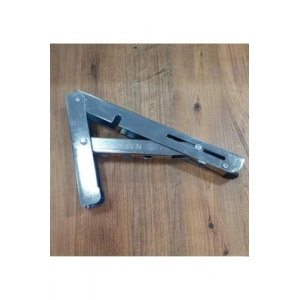 40 cm Mandallı Katlanır Masa Ayağı, Çinko Kaplama