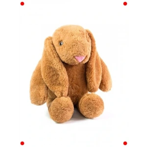 40 cm Uzun Kulaklı Kahverengi Peluş Tavşan