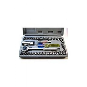 40 Parça Cırcırlı Anahtar Seti, Tornavida Çantalı Kullanım