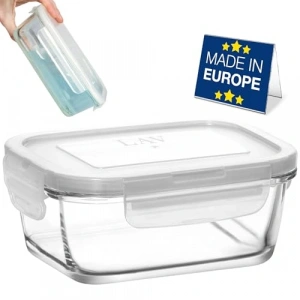 400 cc Kapasiteli Tekli Cam Saklama Kabı, Şık Tasarım