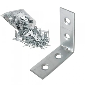 40x40x15 mm Metal Köşebent, Duvar Sabitleme Aparatı
