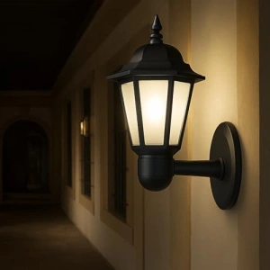 42 cm Bahçe Duvar Apliği, E27 Duylu Dış Mekan Aydınlatma Lambası