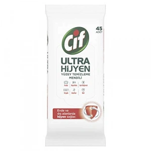 45 Adet Yüzey Temizleme Mendili - Ultra Hijyenik