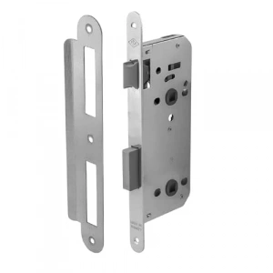 45 mm İç Silindirsiz Gömmeli Banyo Kilidi, Dayanıklı Metal