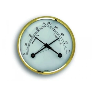 45.2006 Mekanik ni Oda Termometre Nem Ölçer, Siyah