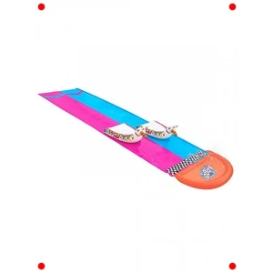 4.88 m Çift Yarış Tema Su Kaydırağı Eğlence