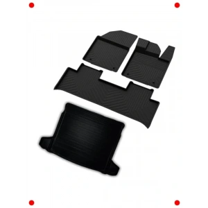 4D Havuzlu Paspas & 3D Bagaj Havuzu Seti - Özel Uyum