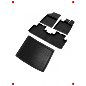 4D Kauçuk Paspas ve 3D Bagaj Havuzu 2024+ Elektrikli SUV Uyumlu