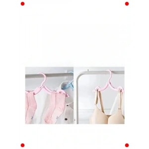 5 Adet Katlanabilir Seyahat Elbise Askısı