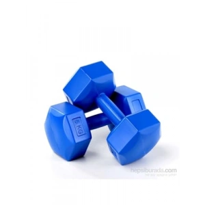 5 Adet Mavi Dambıl Seti, Fitness İçin İdeal