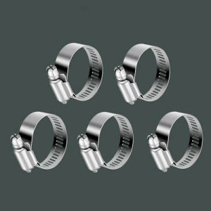 5 ADET Paslanmaz Çelik Hortum Kelepçesi 13x19 mm Ayarlanabilir