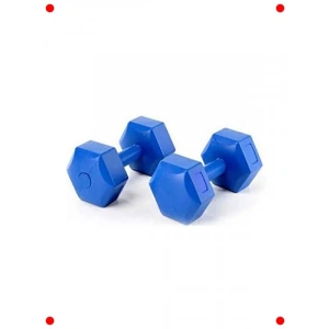 5 kg Dambıl Seti, 2 Adet (Toplam 10 kg), Mavi