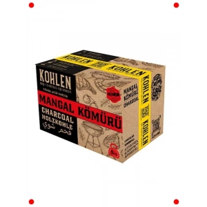 5 KG Doğal Meşe Mangal Kömürü - Premium BBQ Keyfi