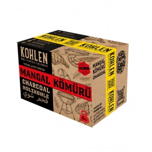 5 Kg Doğal Meşe Manl Kömürü - BBQ için Özel Paket