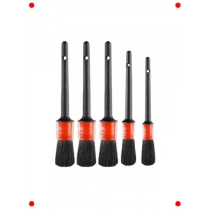 5li Araç Detay Temizlik Fırça Seti - Çok Amaçlı