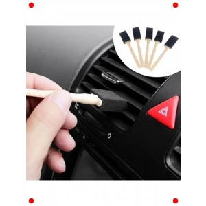 5li Detaylı Oto İç Temizlik Fırça Seti - Klima & Hav.