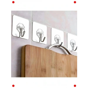 5li Şeffaf Yapışkanlı Çok Amaçlı Askı Seti