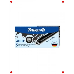 5li Uzun Siyah Mürekkep Kartuş Seti