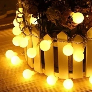 5 Metre Boncuk Led Işık, Sabit Yanan Dektif LED
