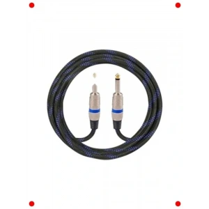 5 Metre Enstrüman Ses Kablosu 6.35mm