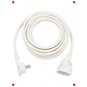 5 Metre Yassı Fişli İç Mekan Uzatma Kablosu