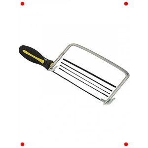 5 Yedek Bıçaklı Lastik Saplı Kıl Testere Seti