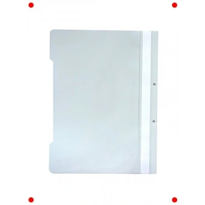 50 Adet Beyaz A4 Telli Dosya Seti