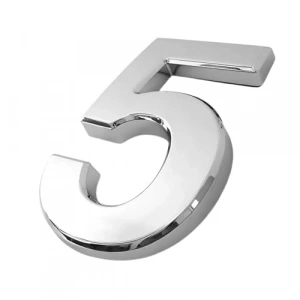 50 mm Küçük Boy Yapışkanlı Kapı Numarası ile Kolay Bulunabilirlik